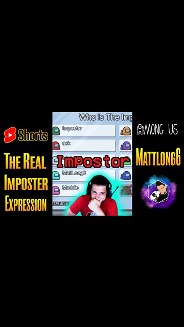 When You Are the Imposter...