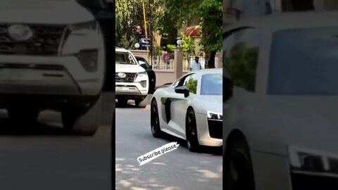 Audi R8 in India 😈😈 #onepercent_clubb #audi #r8 #whatsappstatus