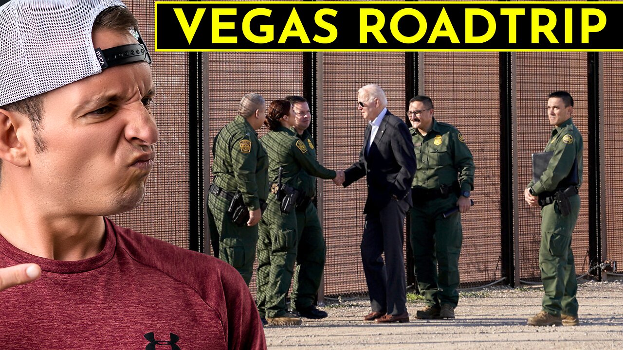 BORDER CRISIS 36hr ROAD TRIP VEGAS CALIFORNIA ARIZON MEXICO MIGRATION CRISIS