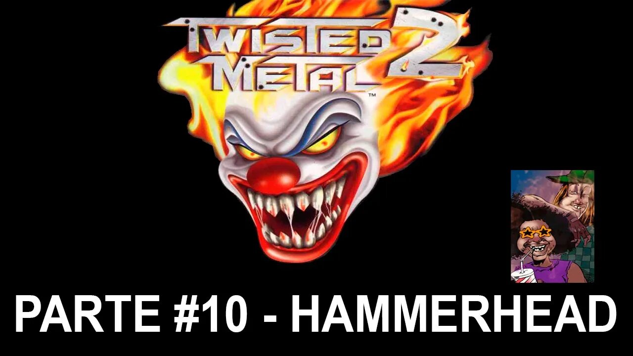 [PS1] - Twisted Metal 2 - Modo Tournament - [Parte 10 - Hammerhead] - 1440p