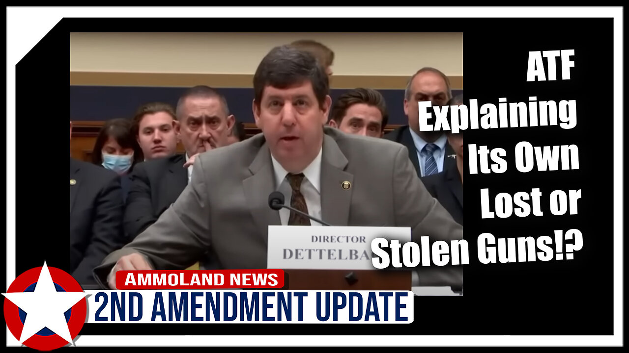 ATF Director Steven Dettelbach Explains Its Own Lost or Stolen Guns