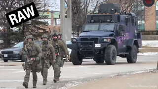 RAW: Ambassador Bridge standoff continues