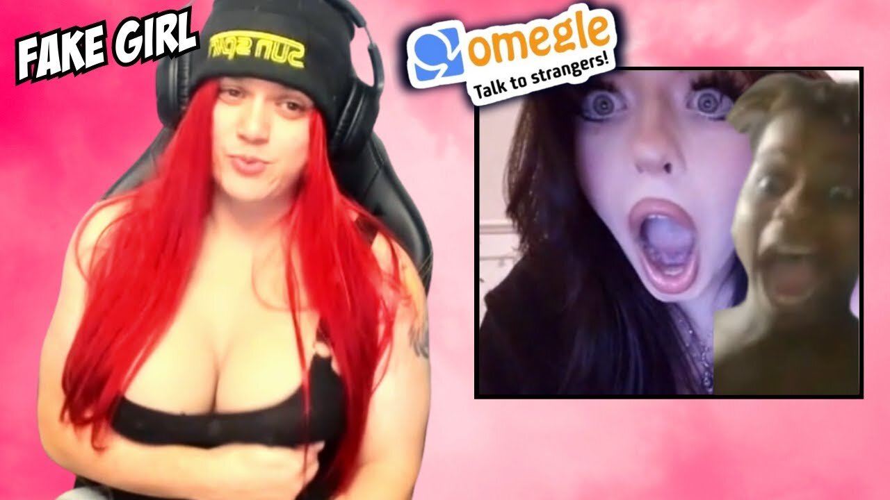 Fake Girl Trolls On OMEGLE! (VOICE TROLLING)