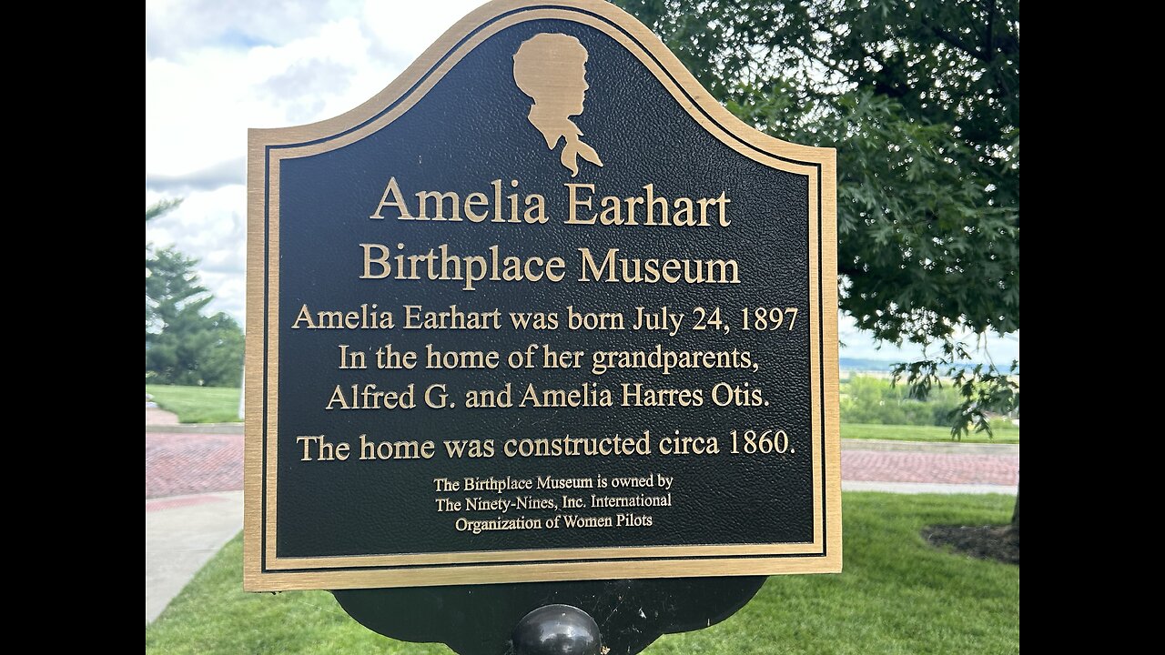 Amelia Earhart Birthplace Museum, Atchison, KS 6/1/24