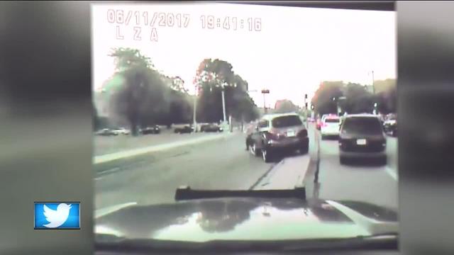 Dash cam video from lakefront incident released