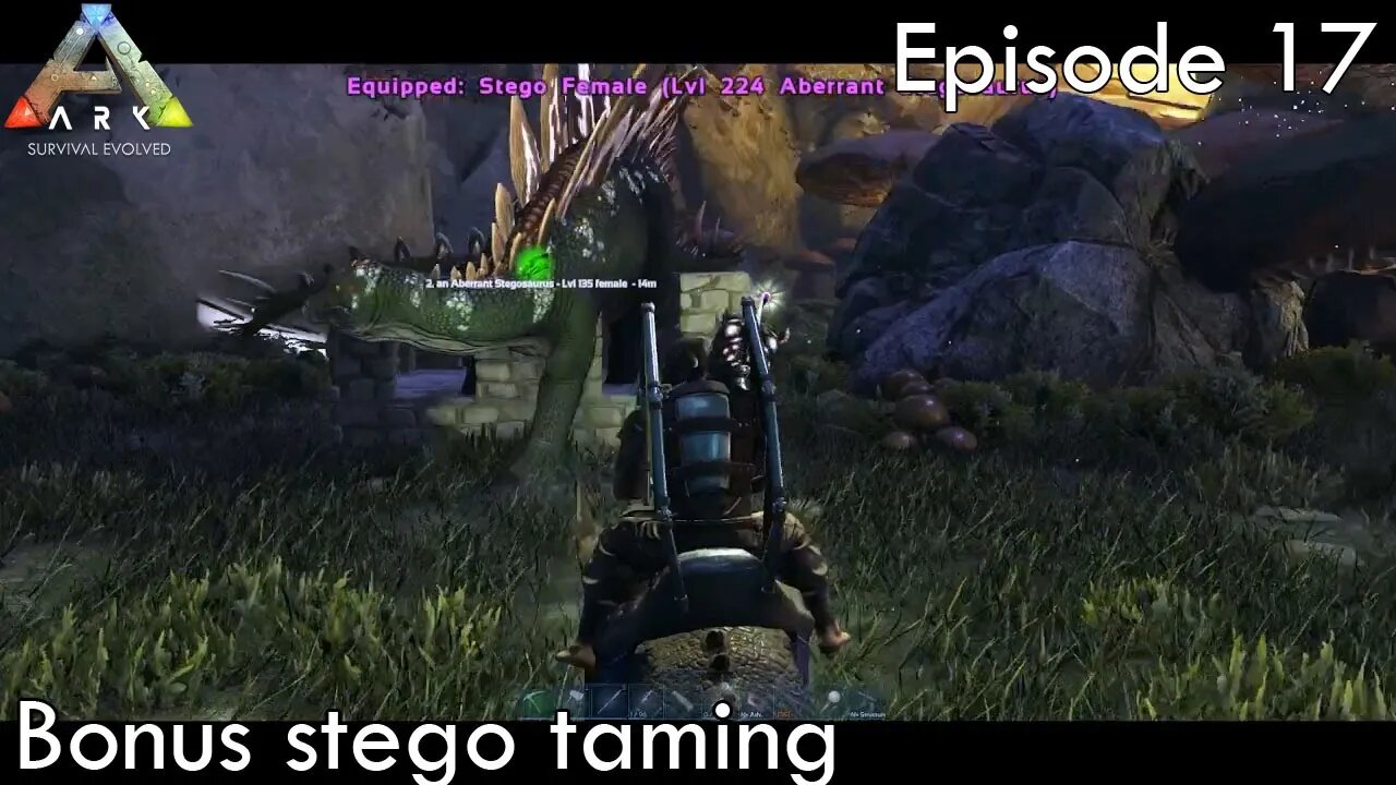 Bonus stego taming - Ark Survival Evolved - Aberration EP17