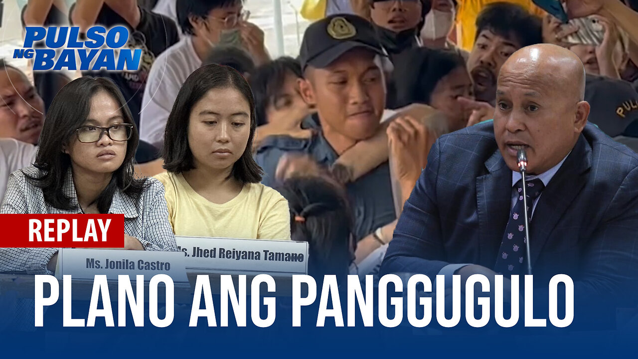 Umano'y C P P N P A operators, planado ang panggugulo — Sen. Bato Dela Rosa