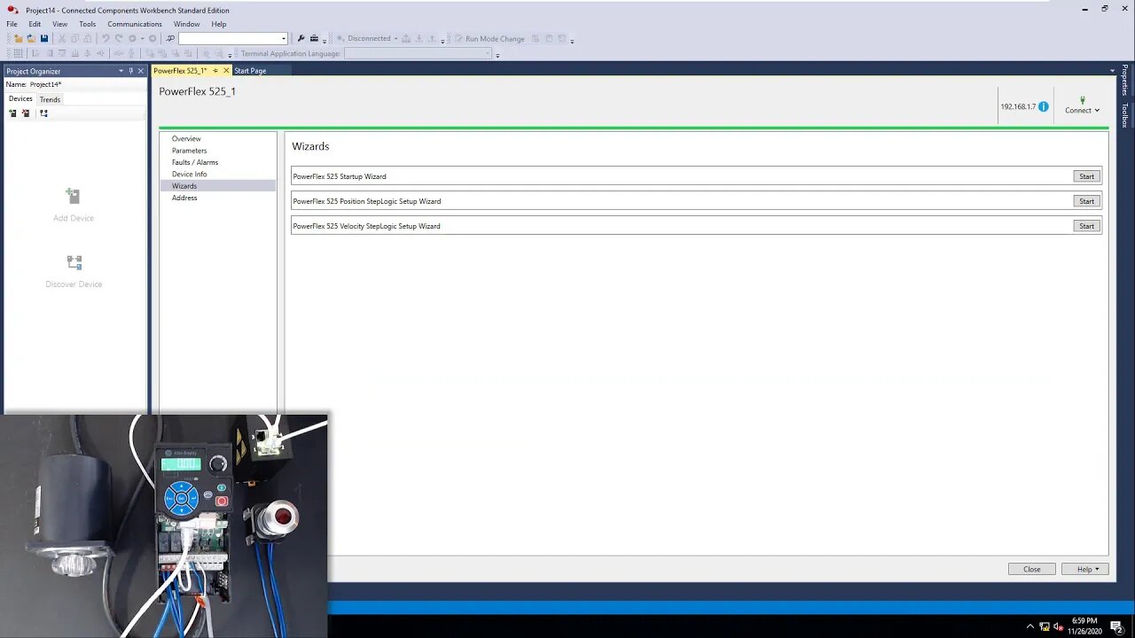 Powerflex 525 Step Logic For Batching Using Studio 5000 Version 32 With Hardwired Inputs