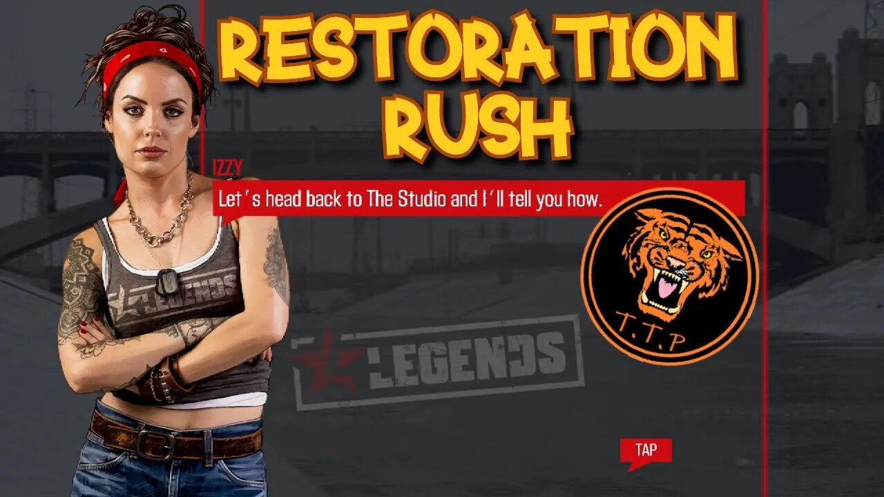 LET'S RACE the RESTORATION RUSH!