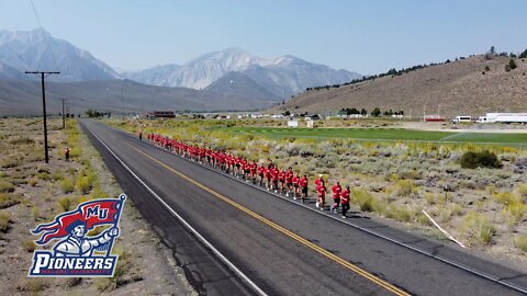 MCC Long Red Line in Mammoth Lakes CA 2021