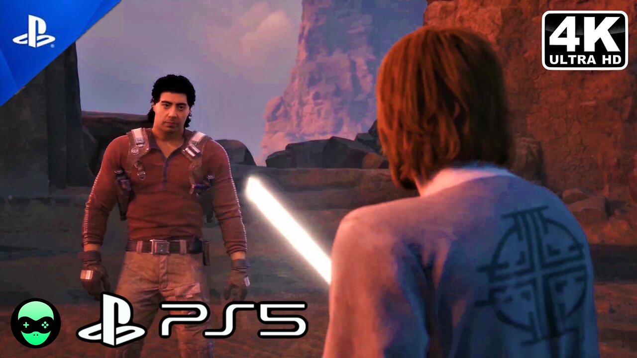 (PS5) Bode Betrays Cal & Kills Jedi Master Eno Cordova Scene - Star Wars Jedi Survivor (4K 60fps)