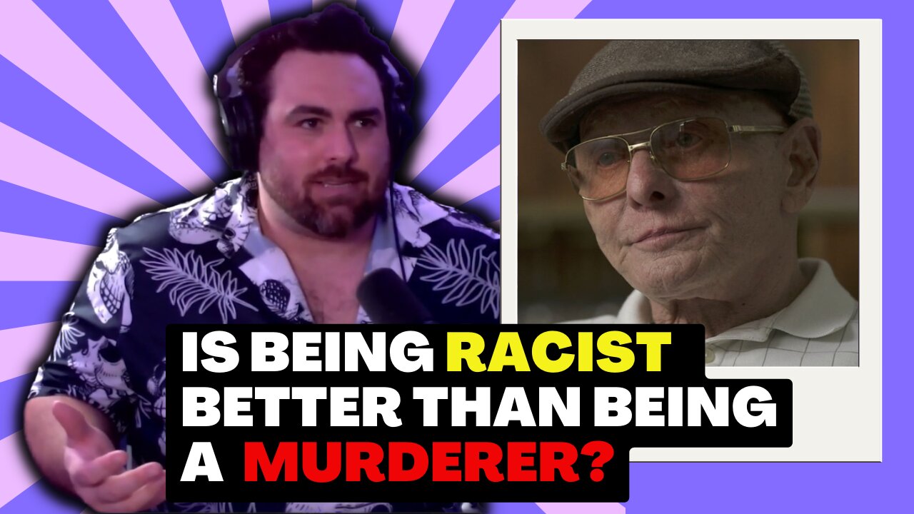 Is being a racist worse than being a murderer?