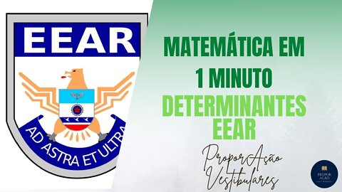 EEAR - DETERMINANTES - RESOLUÇÃO