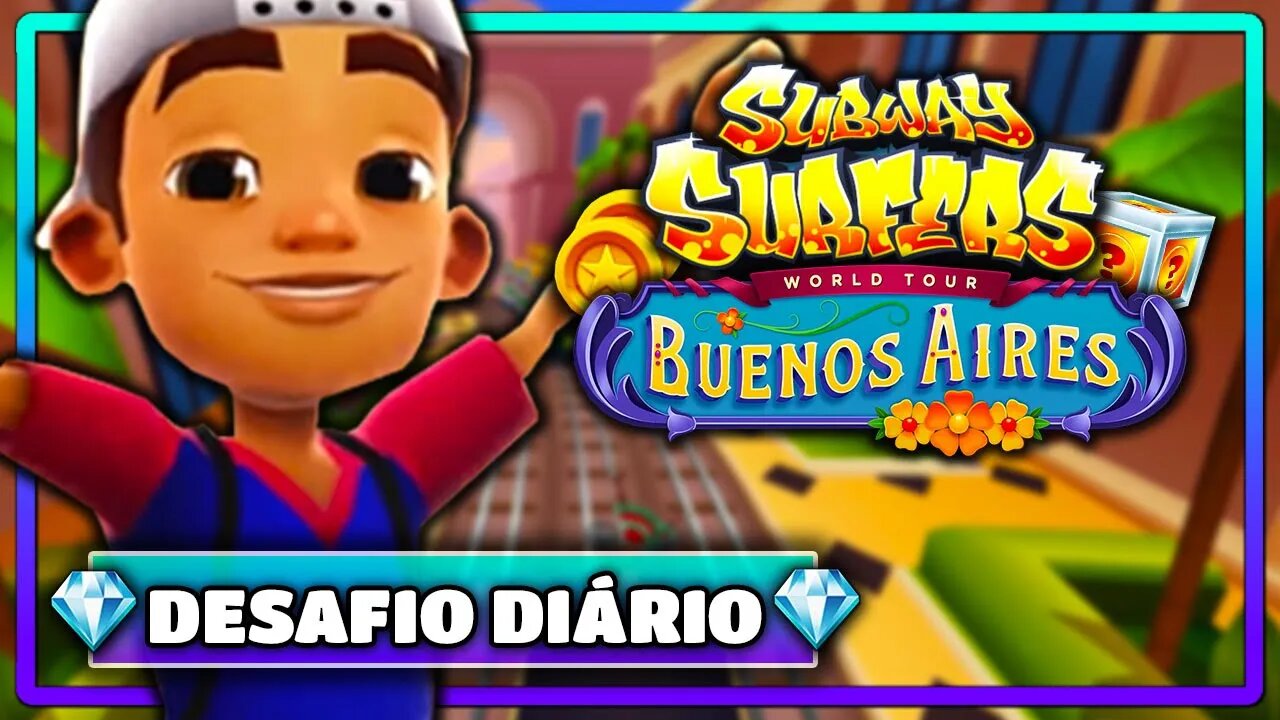 Subway Surfers Buenos Aires 2020 | Desafio Diário com o Diego