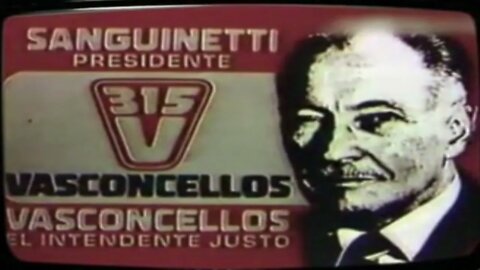 Sanguinetti Presidente - Vasconcellos Intendente - Listas 315 - P. Colorado - Uruguay (1989)