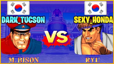 Street Fighter II': Champion Edition (DARK_TUCSON Vs. SEXY_HONDA) [South Korea Vs. South Korea]