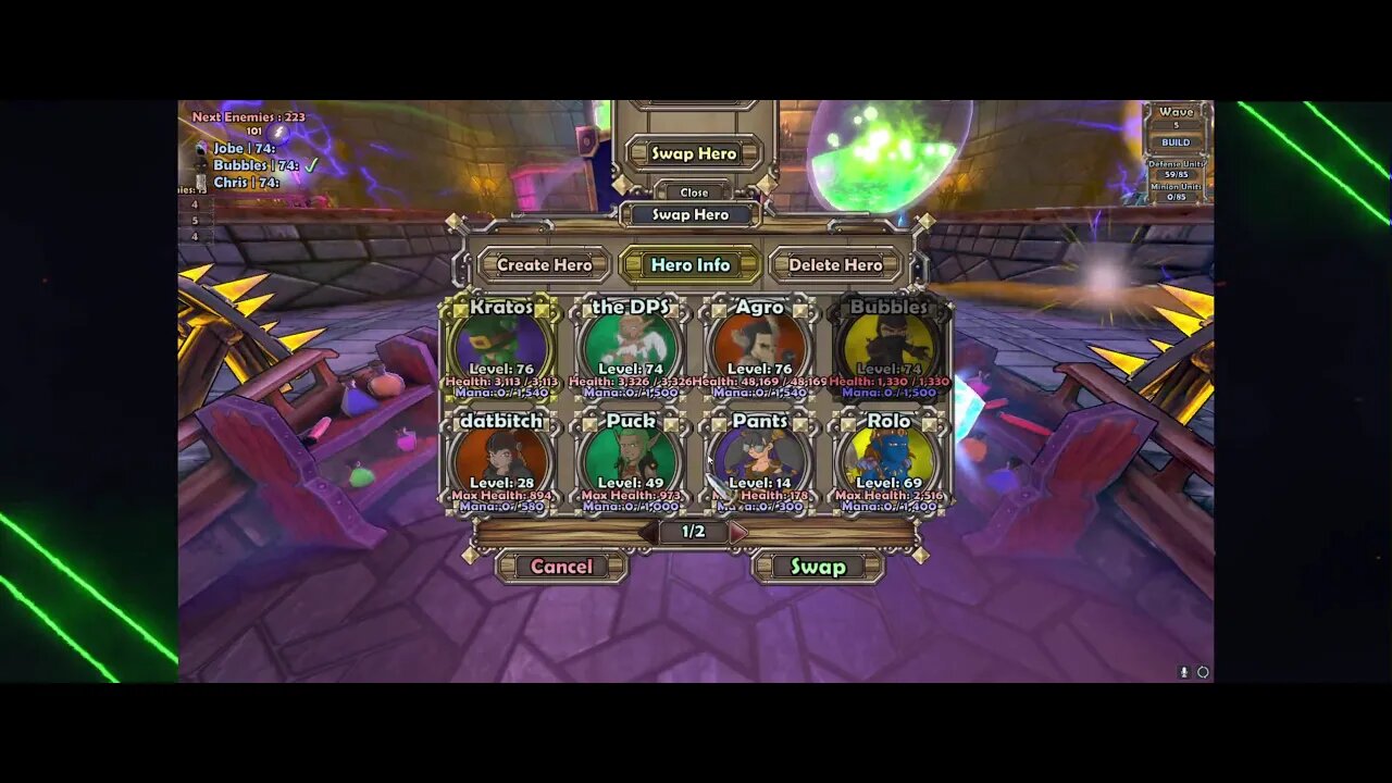 Beating Alchemical Lab on Insane, Survival, Hardcore, Mixed Mode