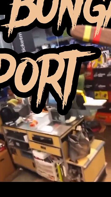 Aunties punching on at the checkout