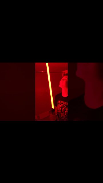 Star Wars DARTH VADER LIGHTSABER demo from Walt Disney World Star Wars Galaxy Trading Post #SHORT