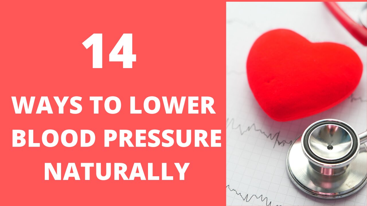 14 Ways To Control High Blood Pressure Naturally