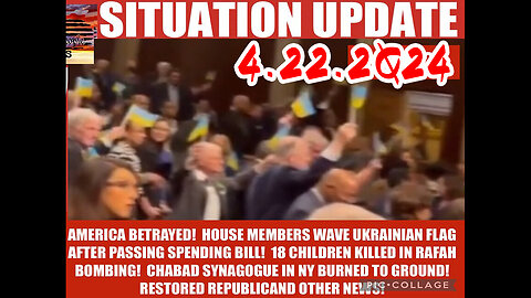 Situation Update 4-22-2Q24 ~ Q Drop + Trump u.s Military - White Hats Intel ~ SGAnon Intel