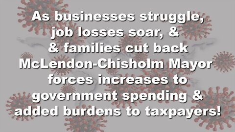 050: As Private Sector Struggles M-C Government Expands