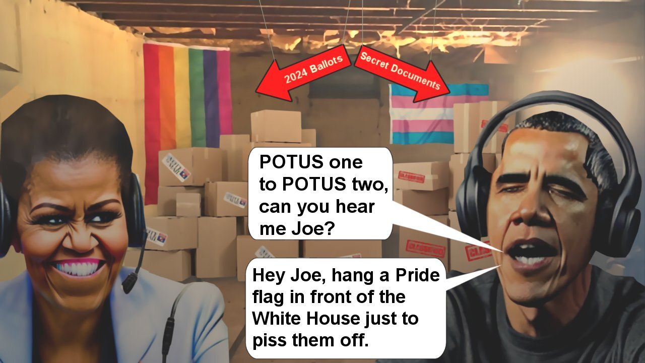 The Biden White House comes out of a DARK closet! — June 11, 2023