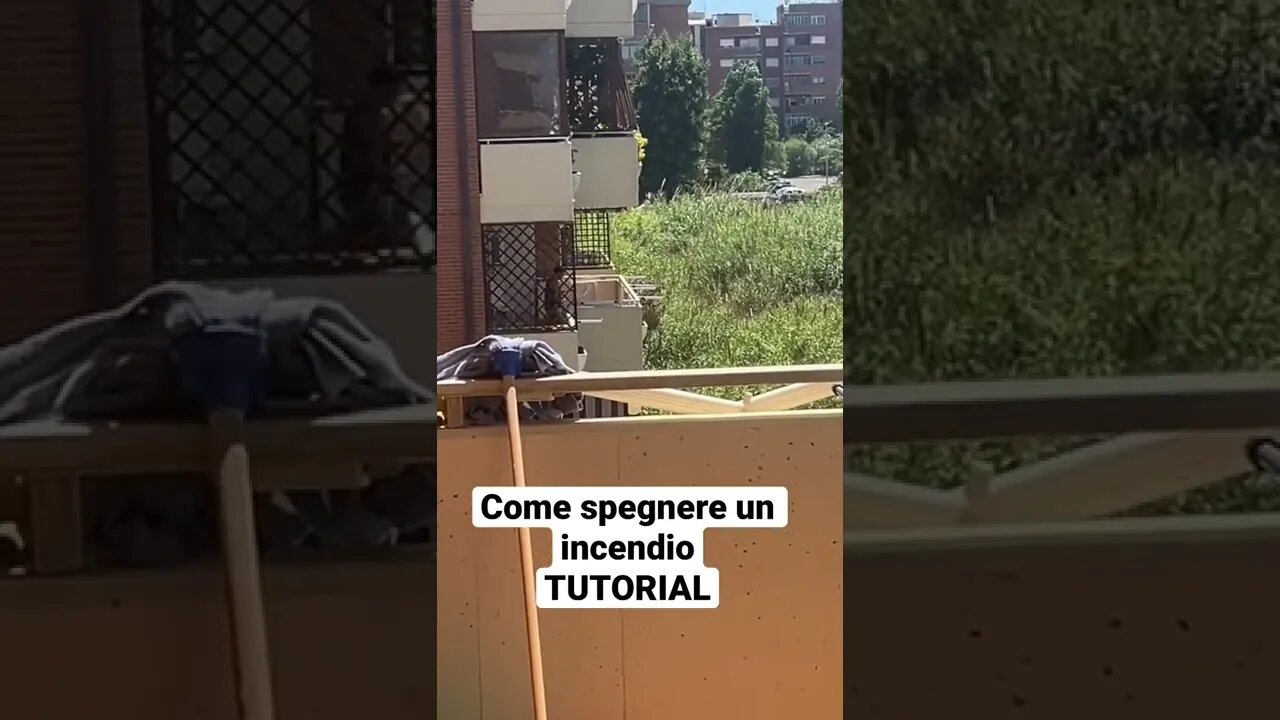 Come spegnere un incendio! TUTORIAL