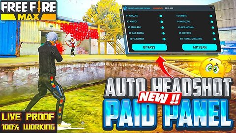 NUEVO PANEL FREE FIRE AIMBOT MAK.EXE "FULL" SIN BAN Y SIN BLACKLIST HEADSHOT