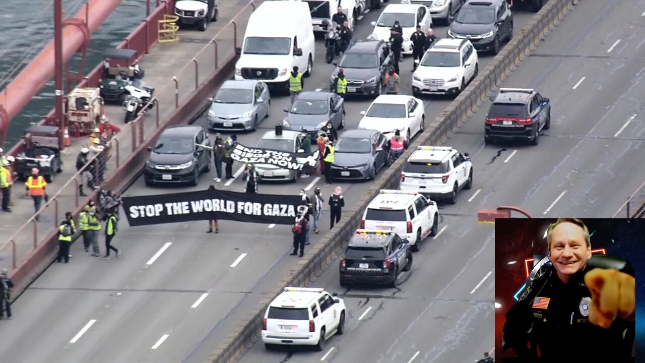 🚨 Golden Gate Bridge Blocked by Pro-Palestine Protestors & More