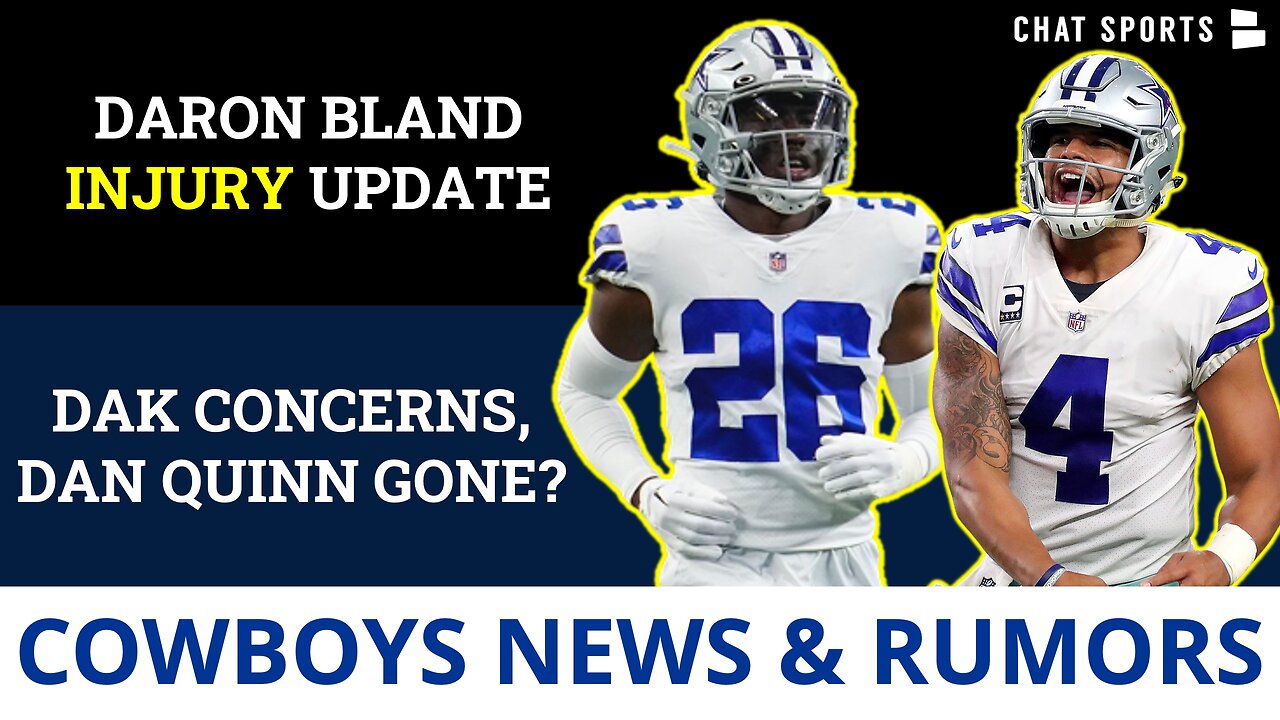 Dallas Cowboys Rumors On Dak Prescott, Dan Quinn + Daron Bland Injury News