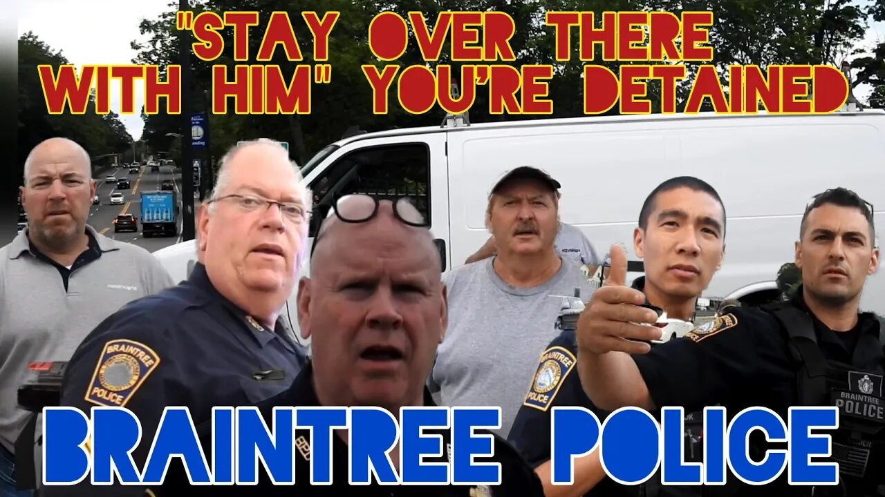 Assaulted By Crazy Gramps. Illegal Detainment. Shutdown. Drive Of Shame. Braintree Police. Mass.