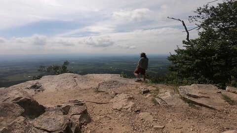 Flat Rock hike- Col Denning state park (PA)