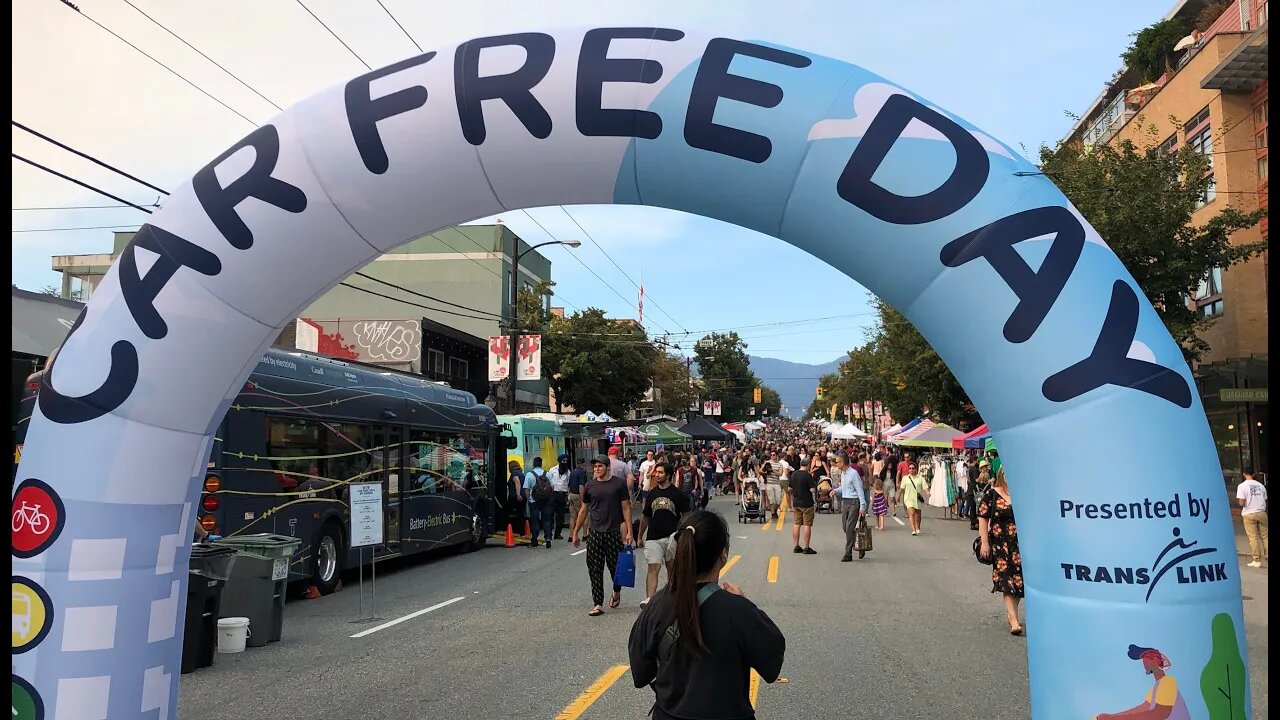 (Car Free Day) Commercial Drive Vancouver 2022