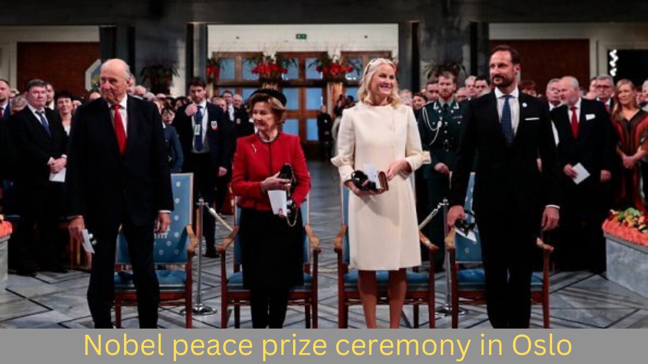 Nobel peace prize ceremony in Oslo | Aljazeera English