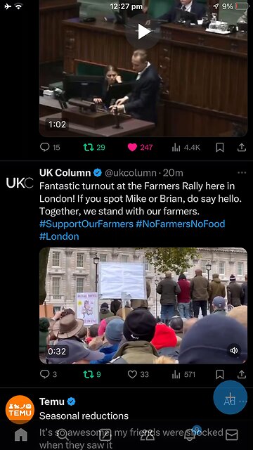Farmers Protest London 19/11/2024
