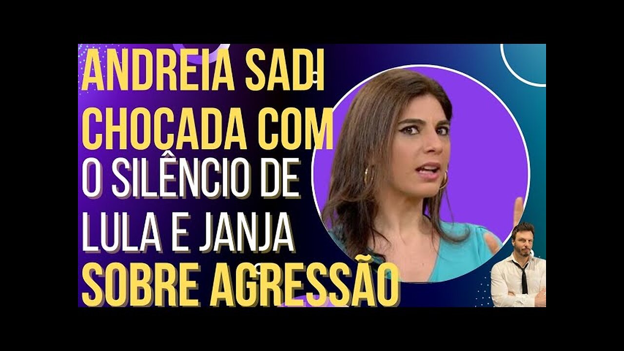 OI LUIZ - Andreia Sadi está chocada com silêncio de Lula e Janja sobre Delis!