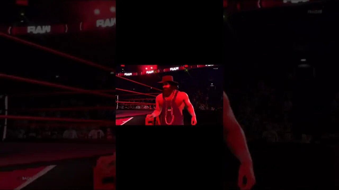 WWE 2k22 HillBilly Jim Entrance #shorts