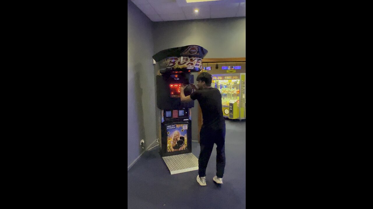 Check out this boxing machine score