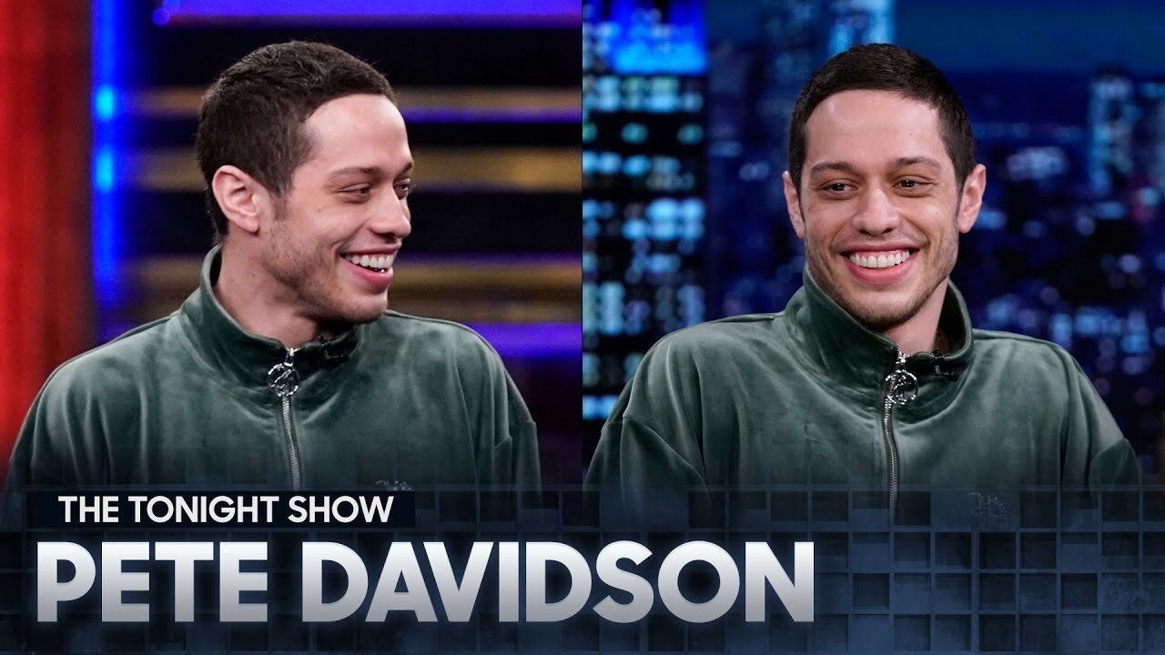 Pete Davidson Gifts Jimmy a Ball Trimmer and Plays Random Object Shootout | The Tonight Show