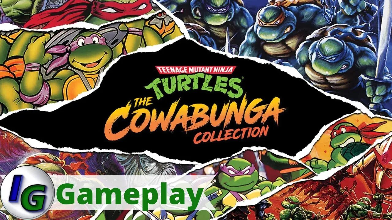 Teenage Mutant Ninja Turtles: The Cowabunga Collection Gameplay on Xbox