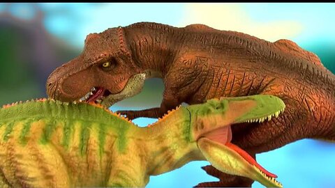 Rexy and the Volcano - Funny Dinosaur Cartoon for Families