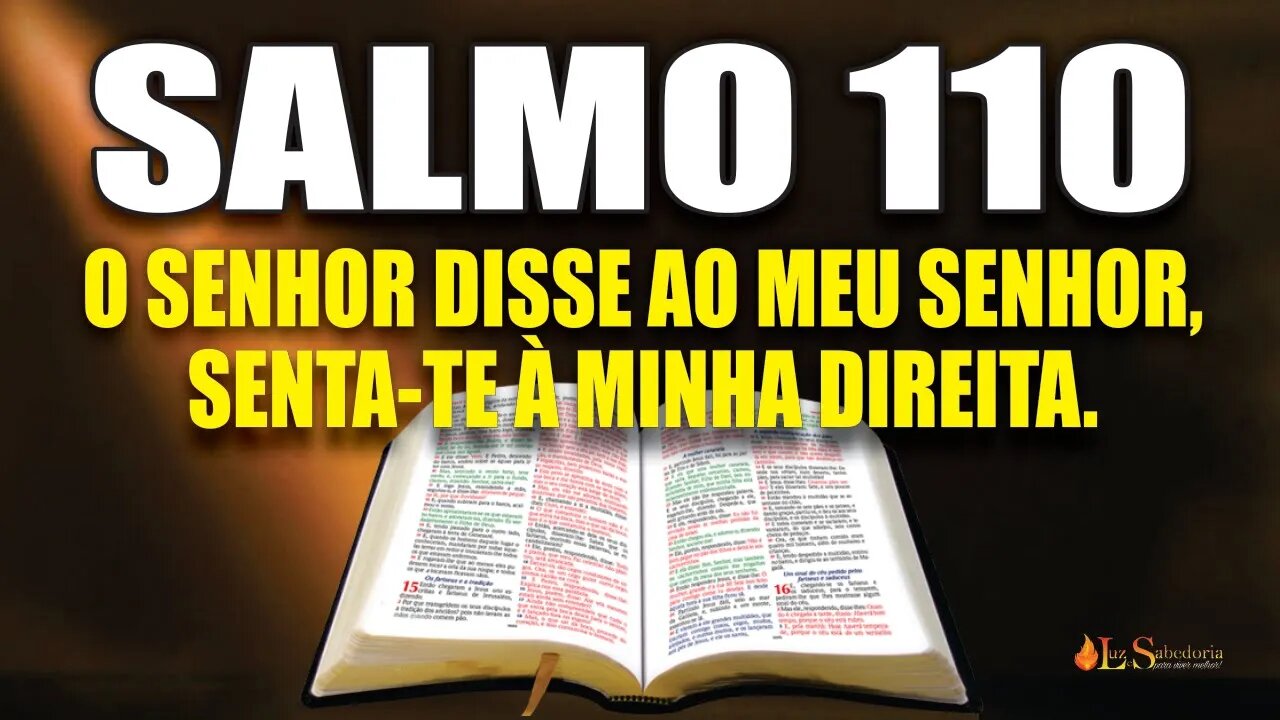 Livro dos Salmos da Bíblia: Salmo 110