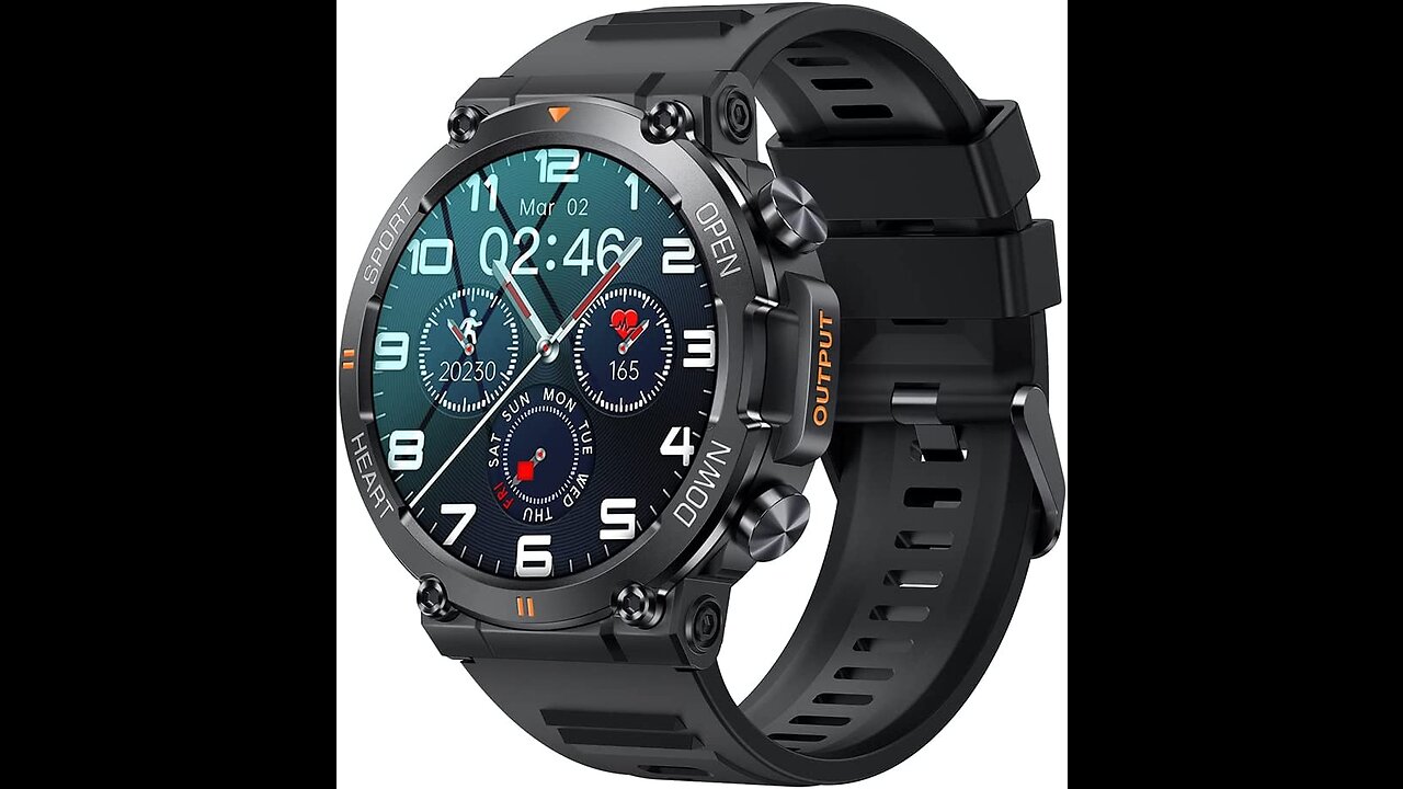 GaWear Smart Watch Men Smartwatch Men, link in discription