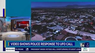 Las Vegas family claims to see aliens after several report something falling from sky