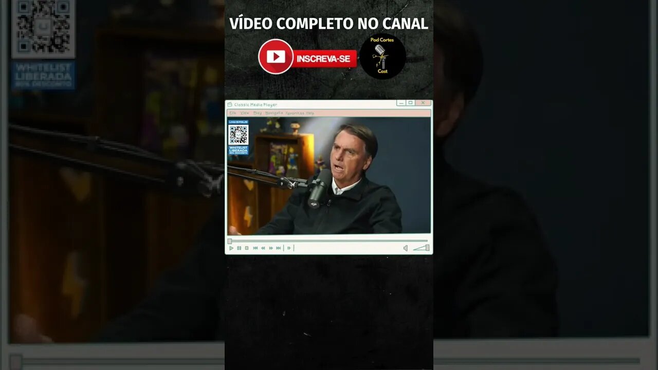 BOLSONARO É PERSEGUIDO? #shorts #bolsonaro #bolsonaropresidente #flowpodcast