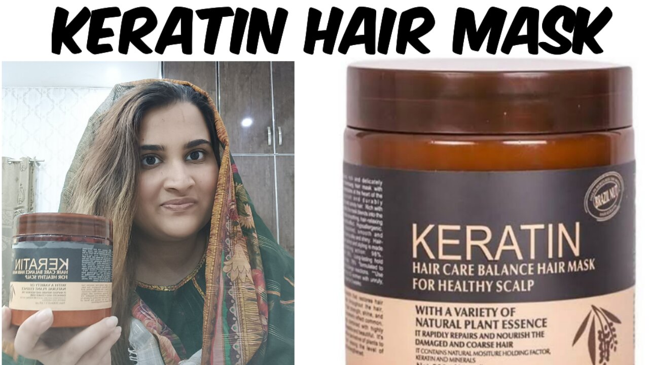 Karetain viral hair mask || karetain hair mask full detail review