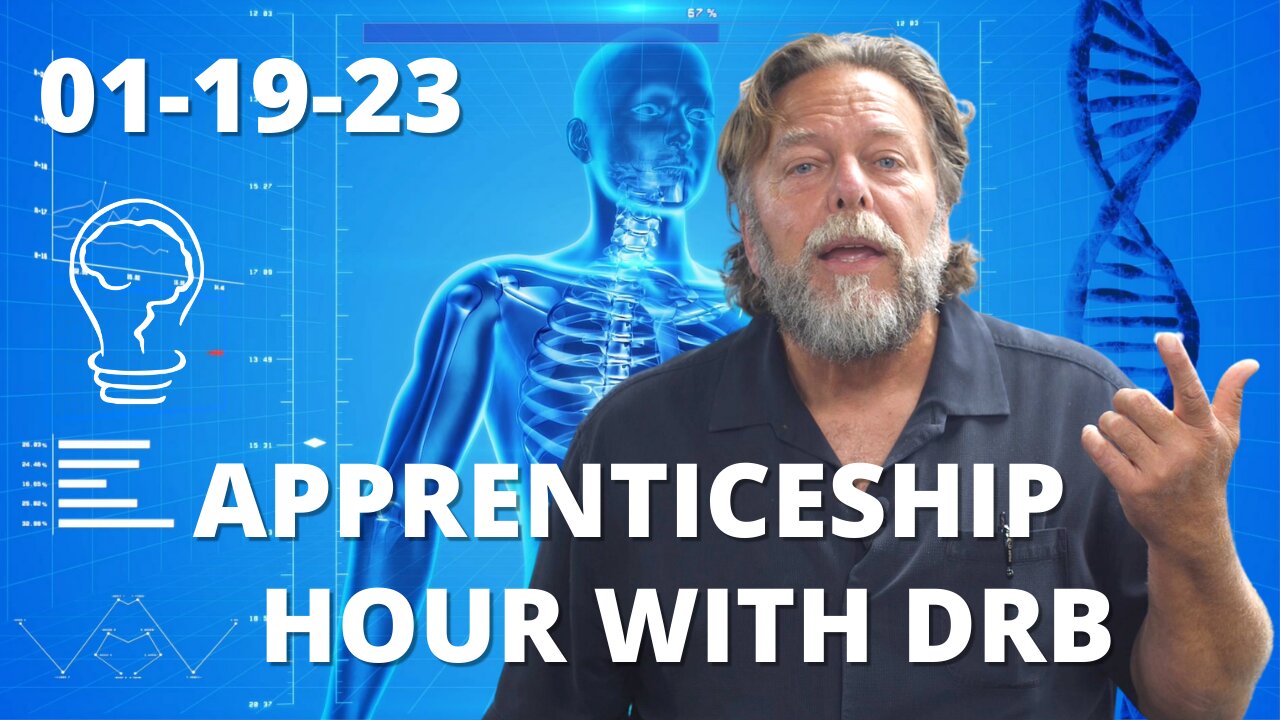 "Apprenticeship Hour with DrB" (01/19/23) LIVE Workshop Announcement