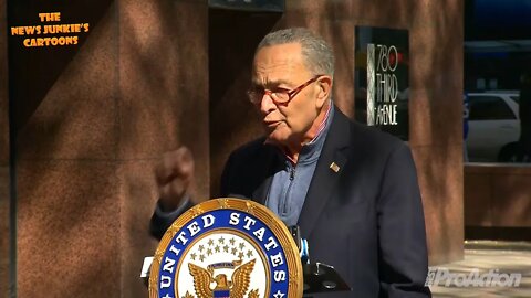 Schumer pushing the hearings delay blaming Trump and McConnell.