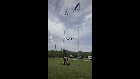 34’4” sheaf toss